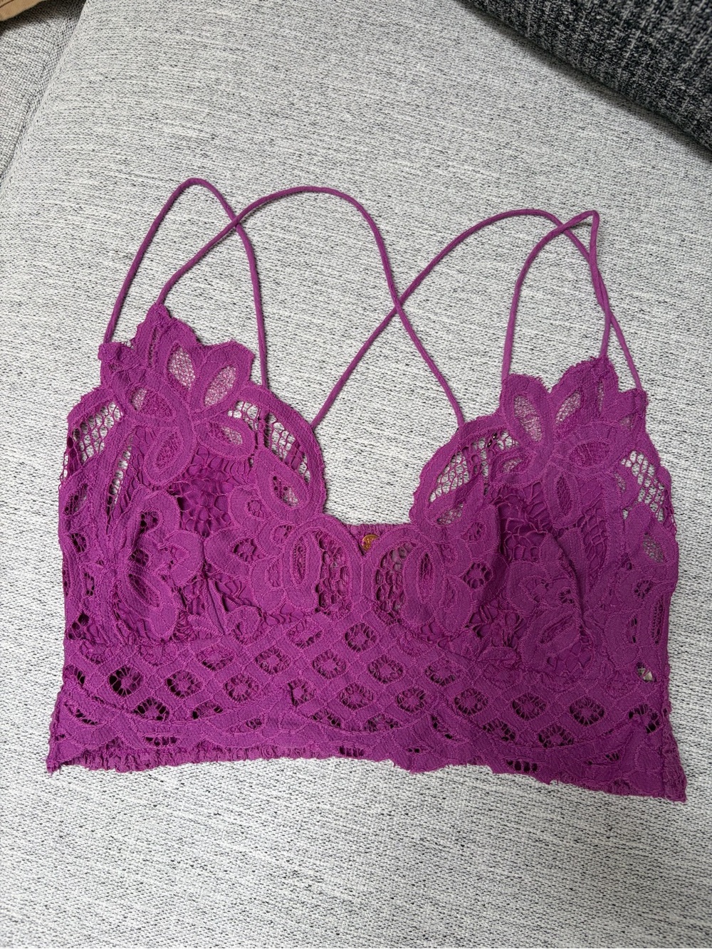 Women's Free People Lace Bralette - Purple